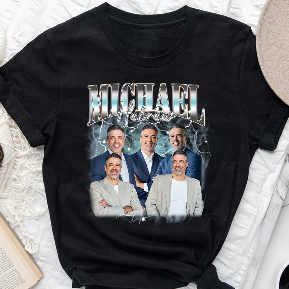 Texte et photos personnalisés - cadeau pour tous - T-shirt et sweat à capuche personnalisés