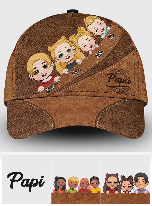 El mejor papa de todos - Casquette classique père personnalisée