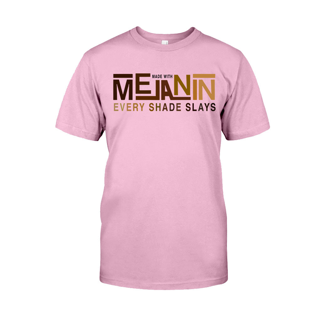 Fabriqué avec de la mélanine - T-shirt et sweat à capuche afro-américains