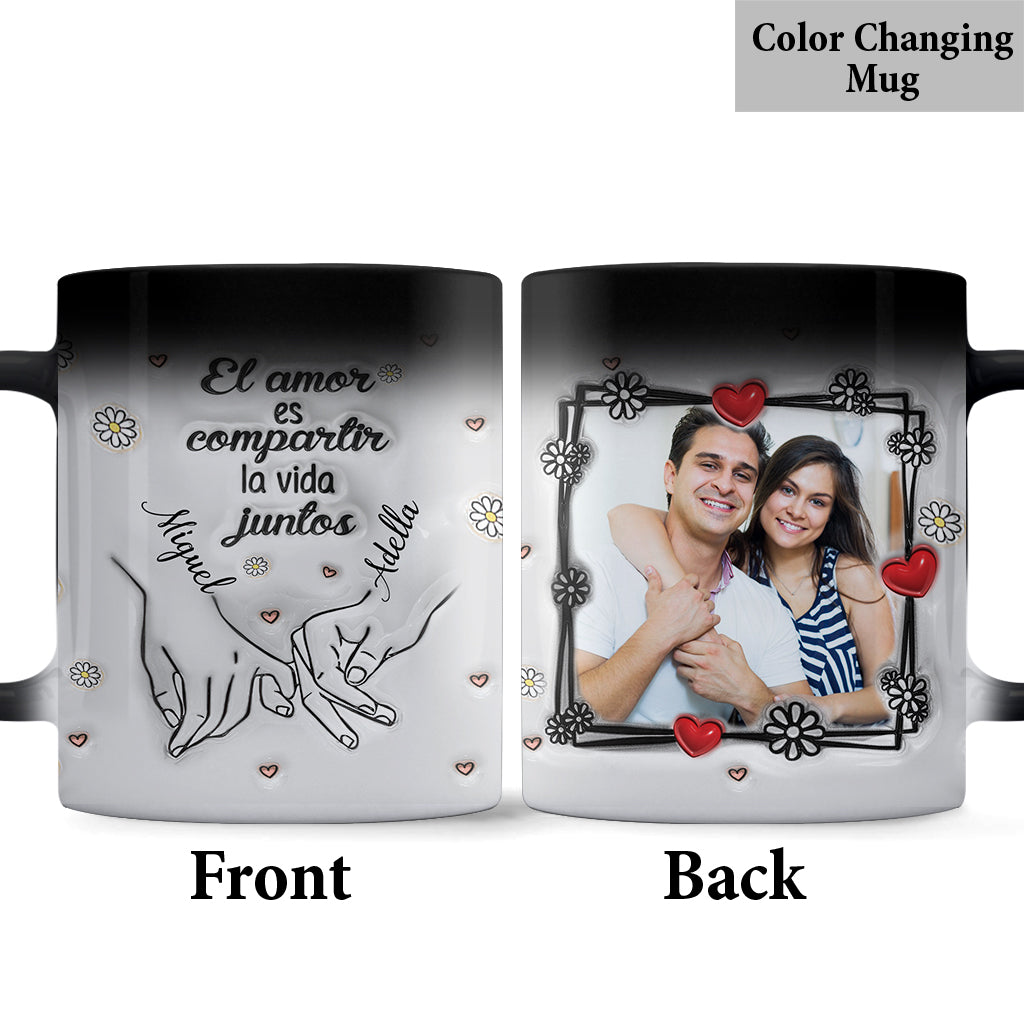 Eres El Amor De Mi Vida - Tasse de couple personnalisée