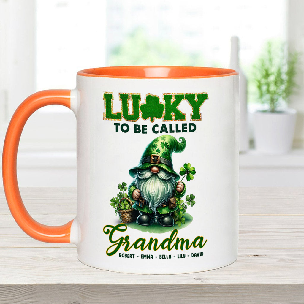 Heureuse d'être appelée Nana/Mimi... - Mug personnalisé pour grand-mère