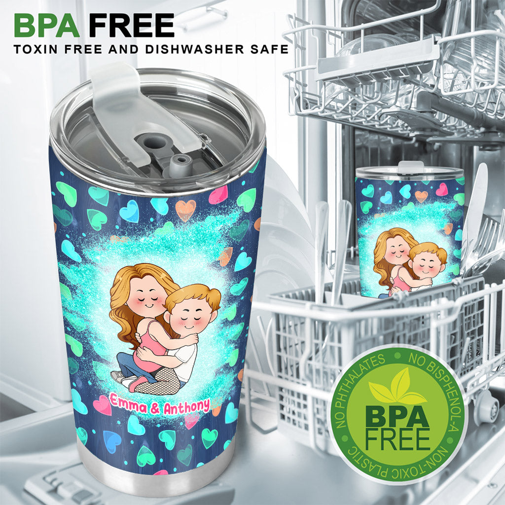 De tous les jours que j'ai vécus, les meilleurs ont été passés avec toi - Gobelet isotherme personnalisé pour couple