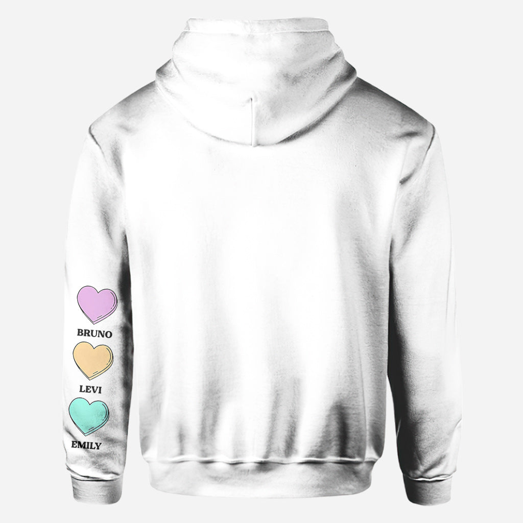 Cette grand-mère a le cœur sur la main - T-shirt personnalisé « Grand-mère »