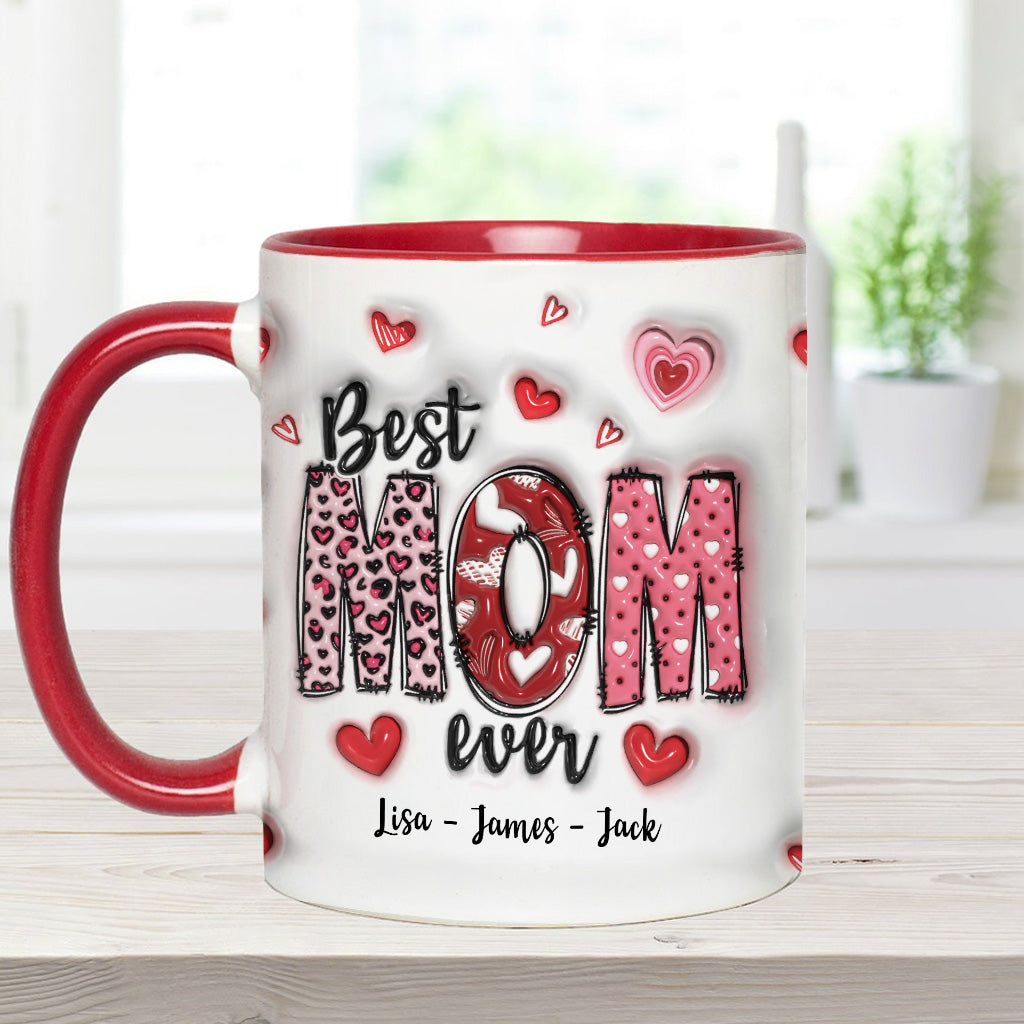 Meilleure maman du monde - Mug personnalisé « Maman »