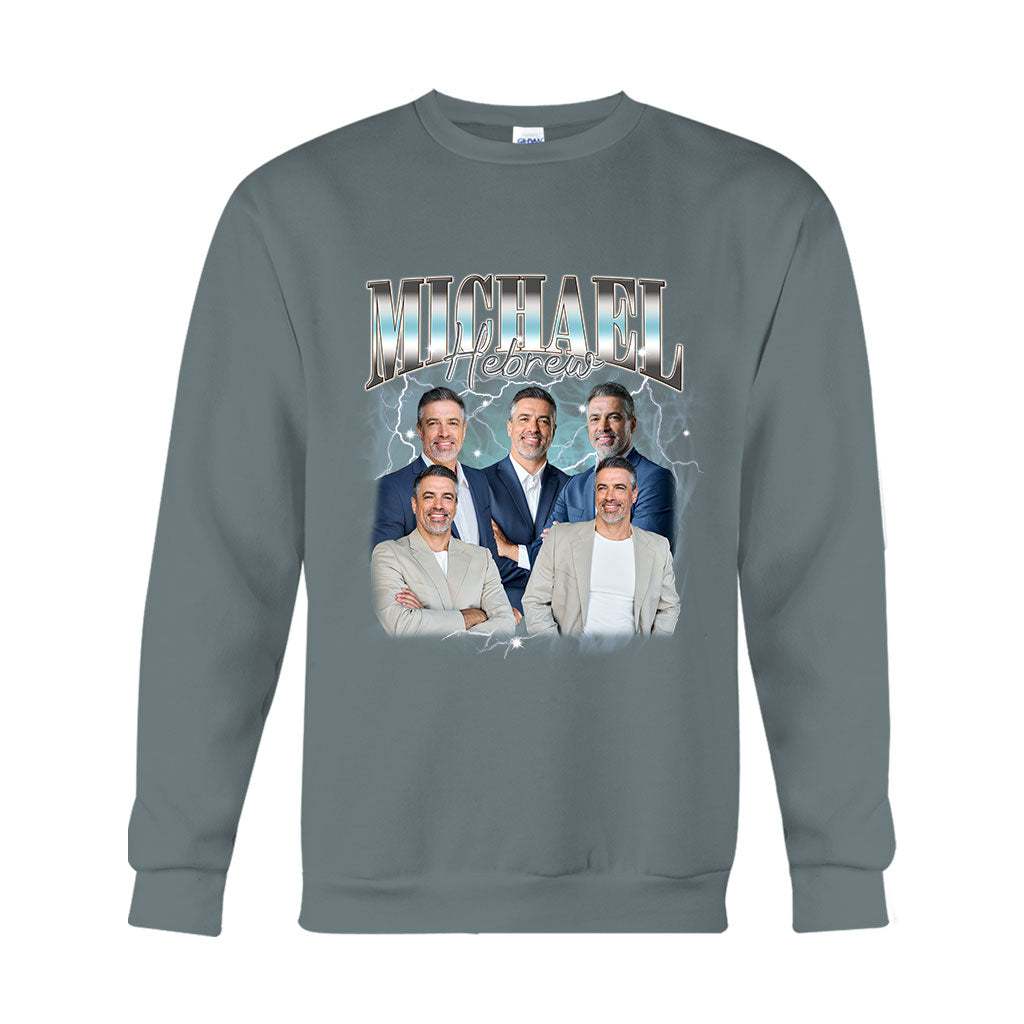 Texte et photos personnalisés - cadeau pour tous - T-shirt et sweat à capuche personnalisés