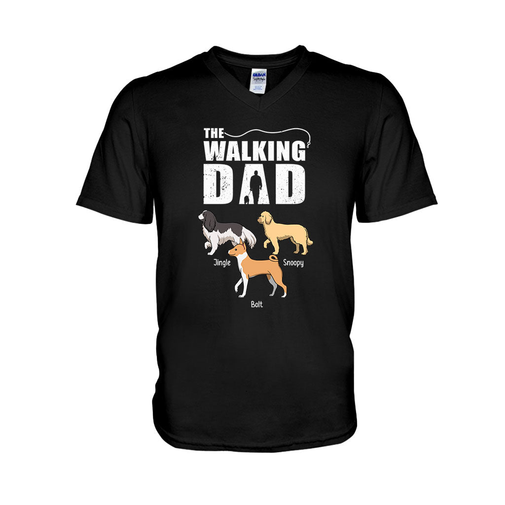 Le Papa qui marche - T-shirt et sweat à capuche personnalisés pour chien