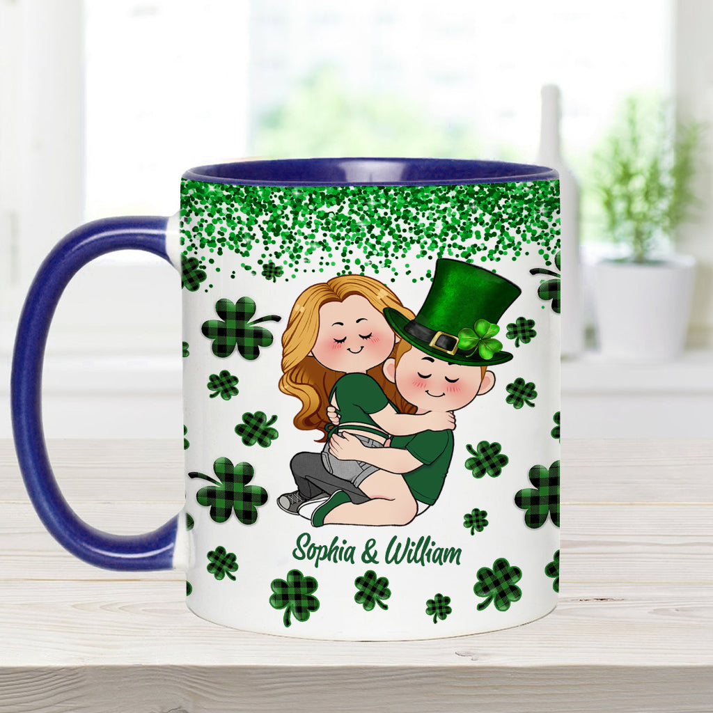Tu es mon porte-bonheur - Mug personnalisé pour couple