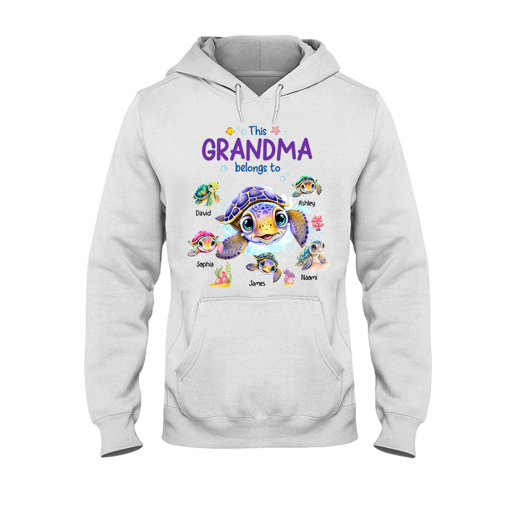 Cette grand-mère appartient à - T-shirt et sweat à capuche personnalisés pour grand-mère
