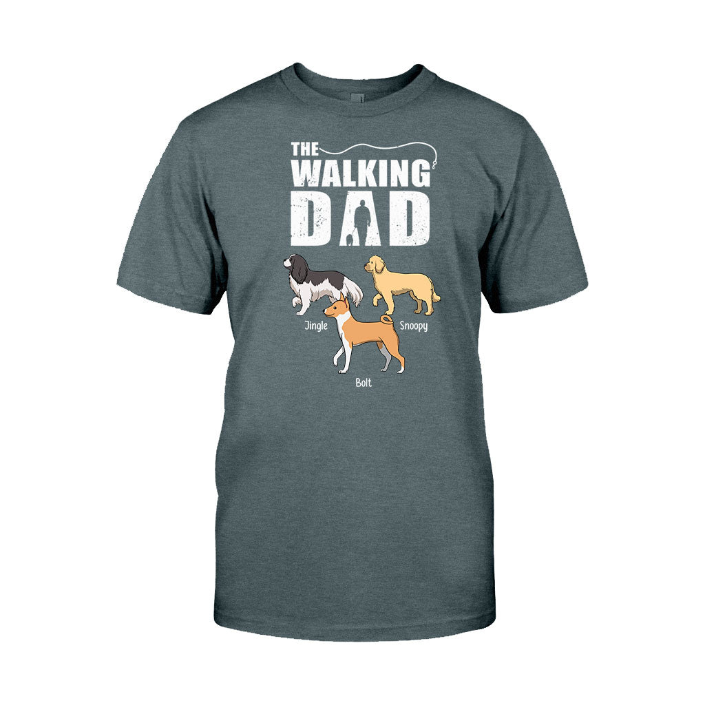 Le Papa qui marche - T-shirt et sweat à capuche personnalisés pour chien