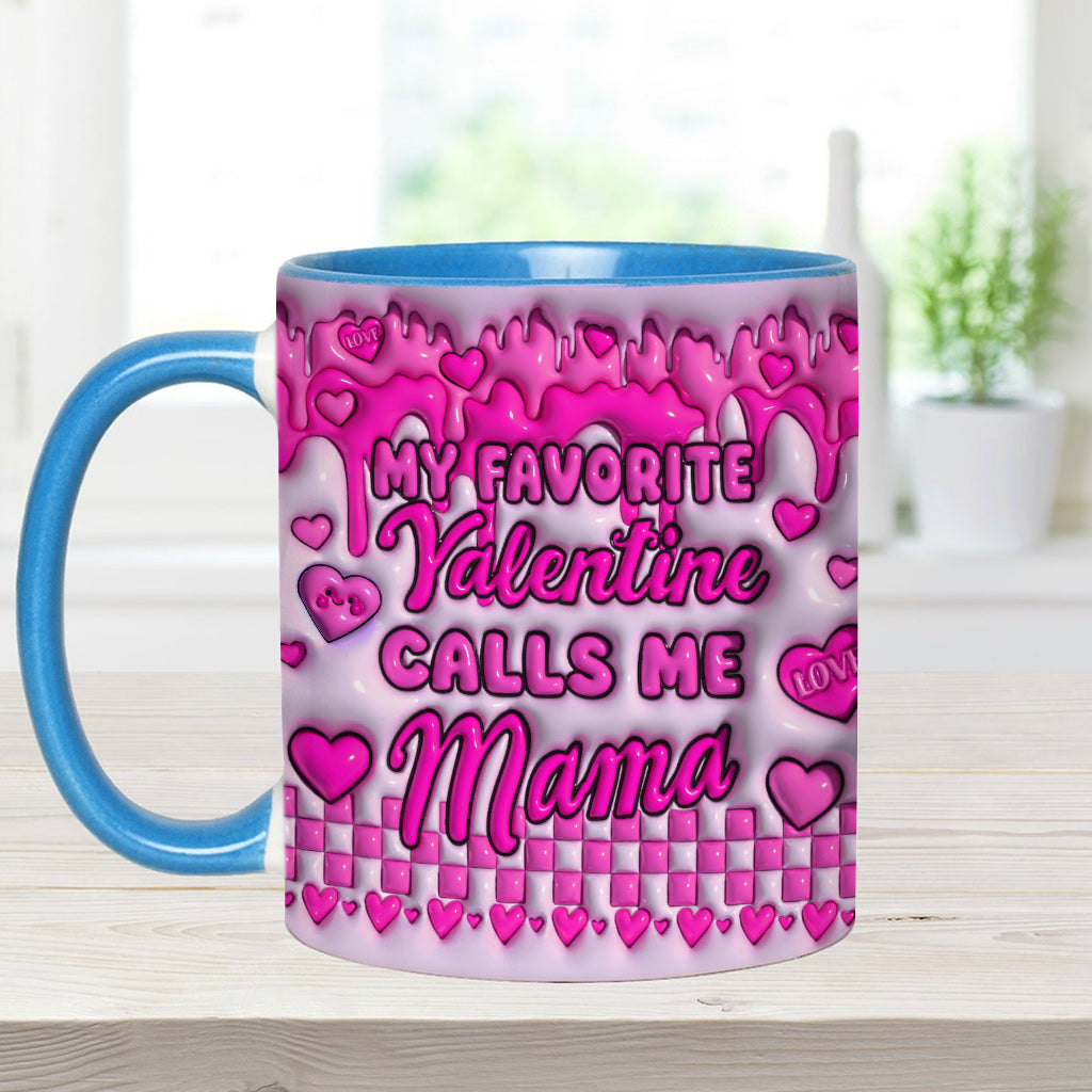Mon Valentin m'appelle Maman - Mug personnalisé pour maman