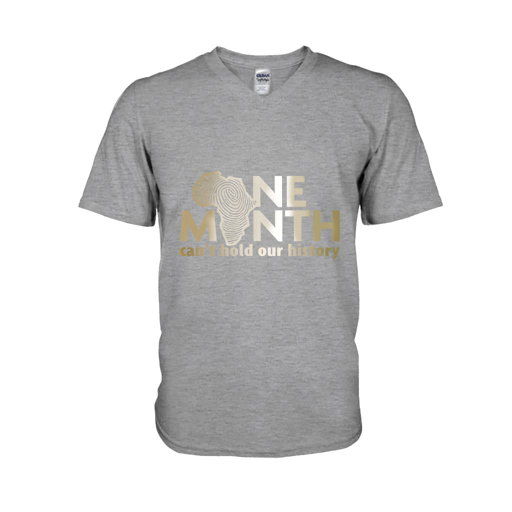 Un mois ne suffit pas à contenir notre histoire - T-shirt et sweat à capuche afro-américain