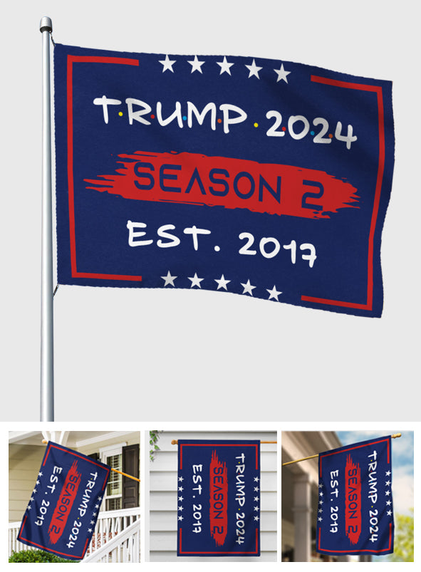 Trump Saison 2 - Drapeau de la Maison
