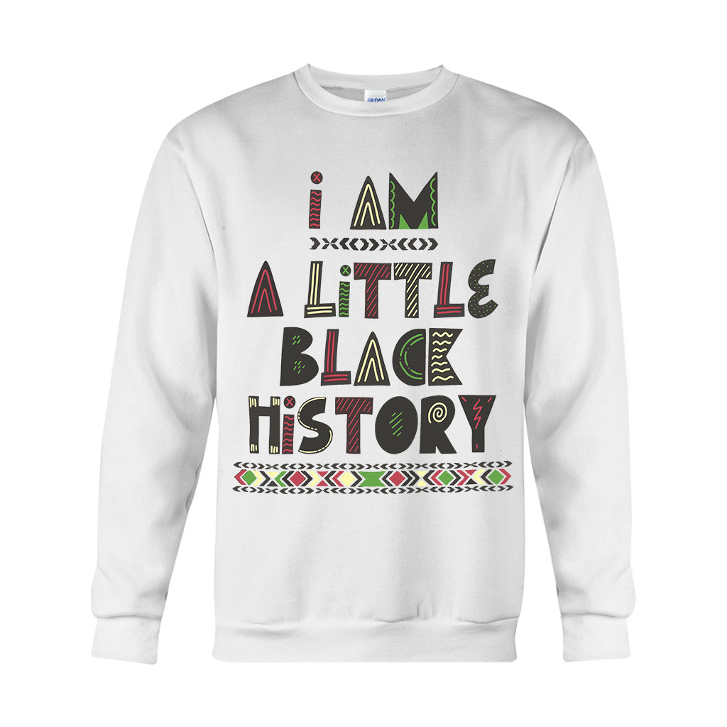 Je suis un peu d'histoire noire - T-shirt et sweat à capuche afro-américain
