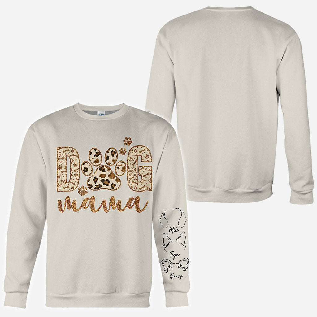 T-shirt personnalisé « Maman Chien » - T-shirt intégral pour chien