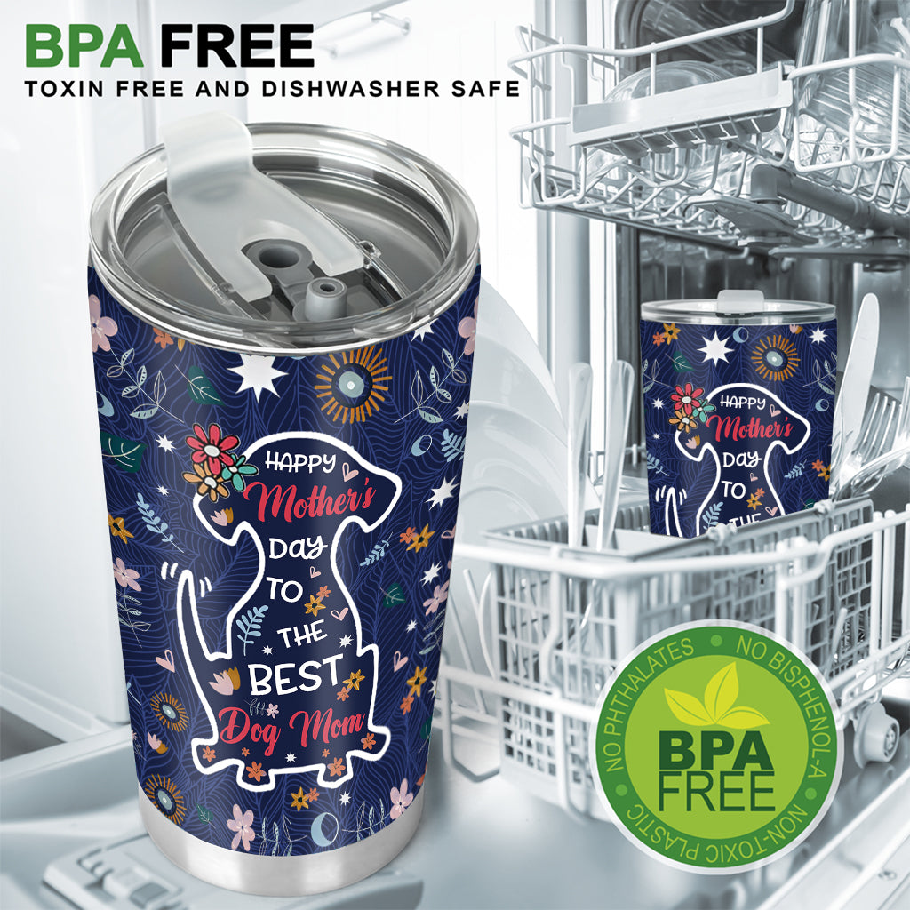 Bonne fête des mères à la meilleure maman de chien ! Gobelet isotherme personnalisé pour chien