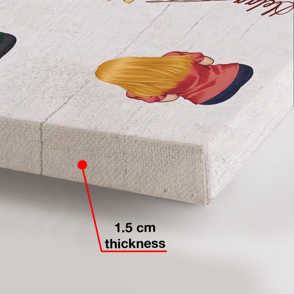 Le jardin de grand-mère - Toile et affiche personnalisées pour grand-mère