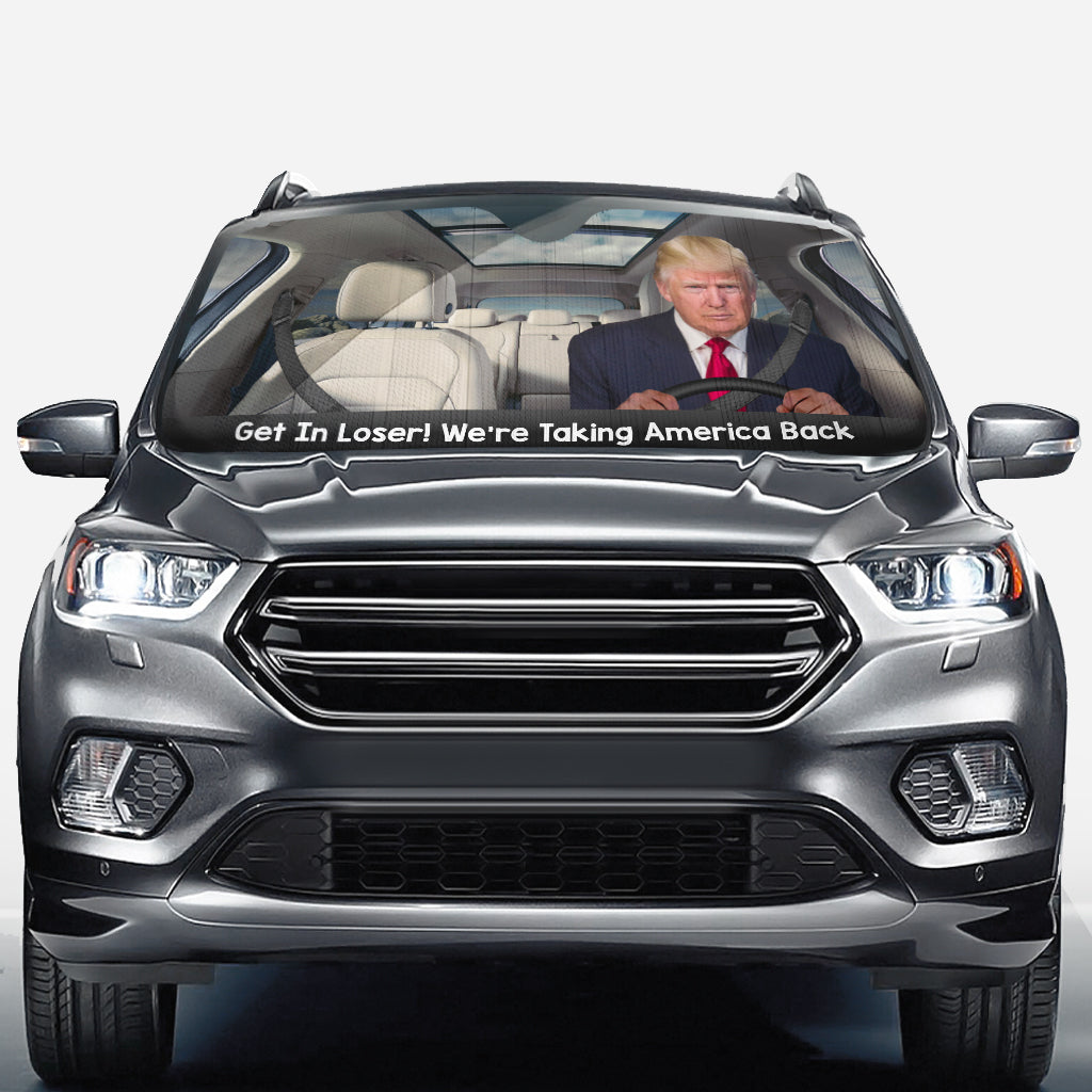 Monte, perdant ! - Pare-soleil de voiture