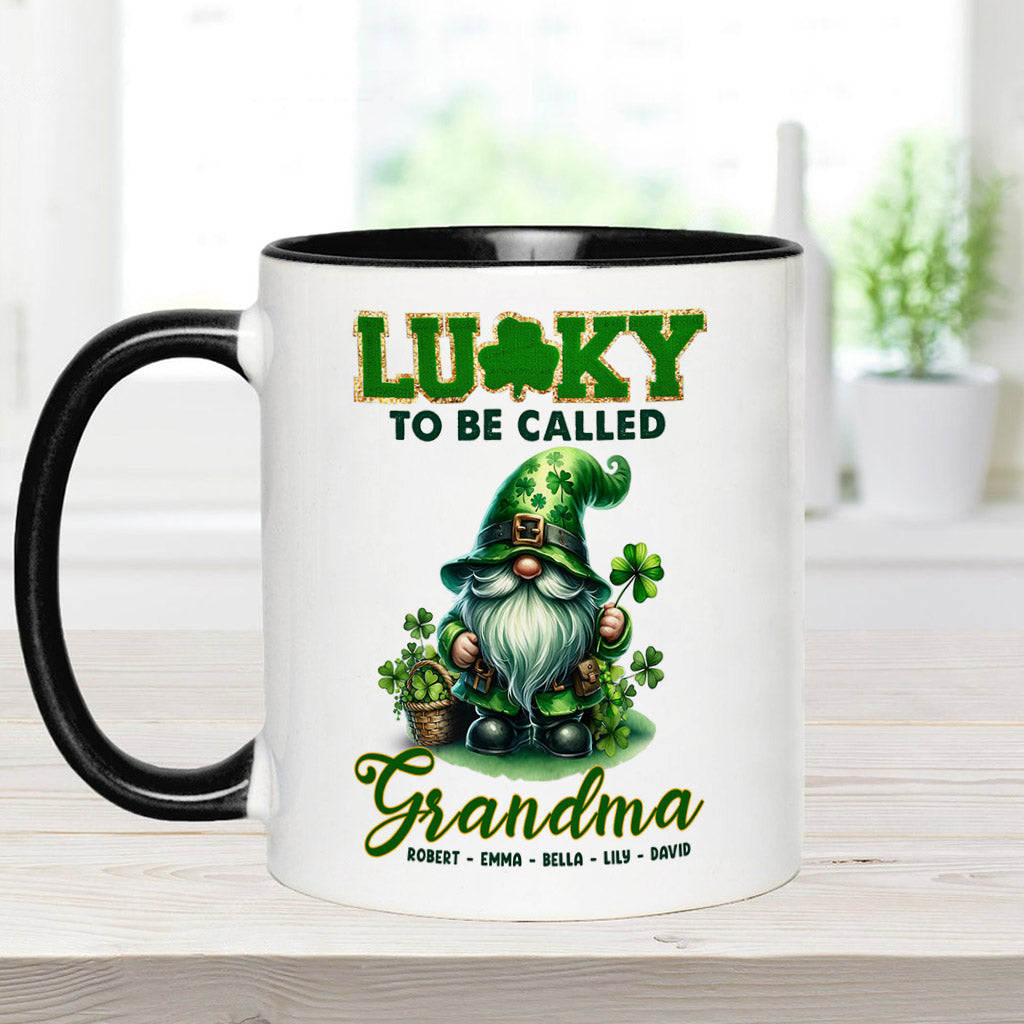 Heureuse d'être appelée Nana/Mimi... - Mug personnalisé pour grand-mère