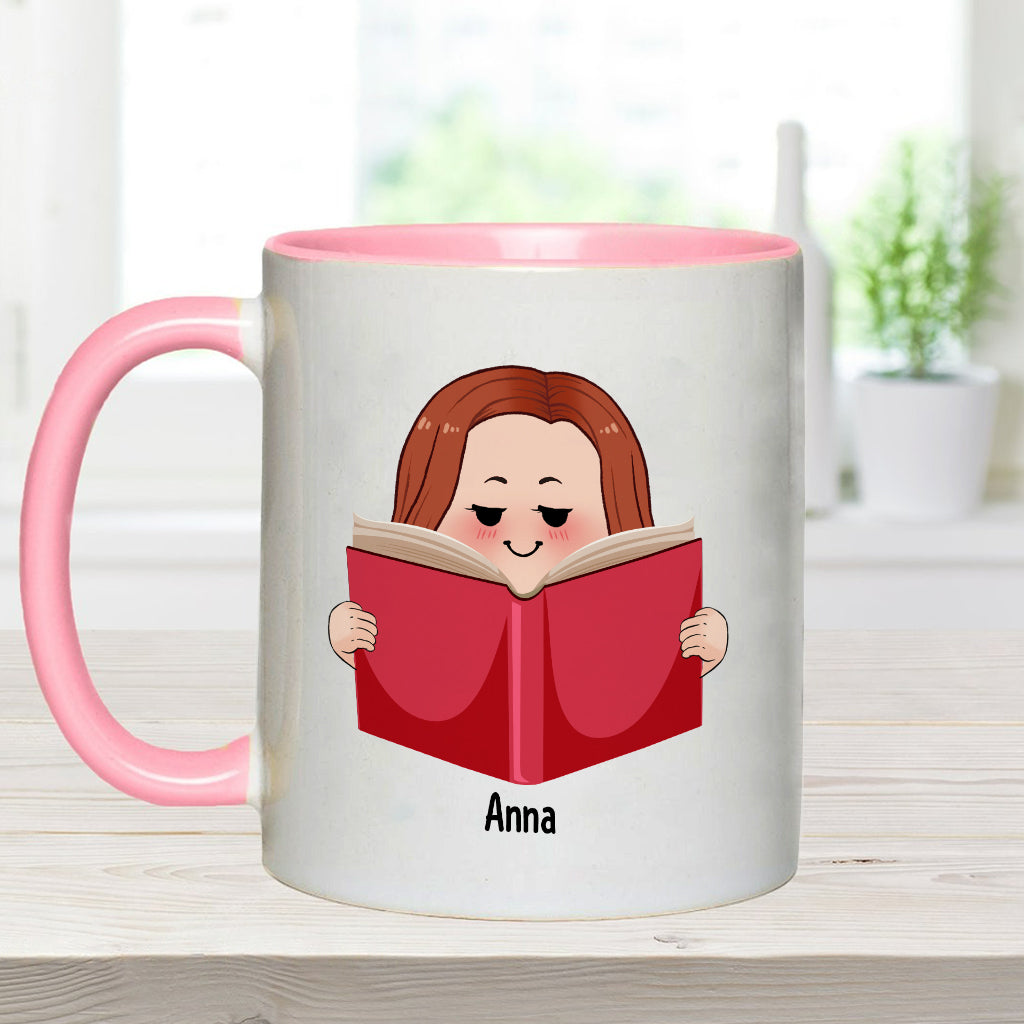 Ce livre que je lis est pratiquement de la pornographie - Mug personnalisé à motif de livre