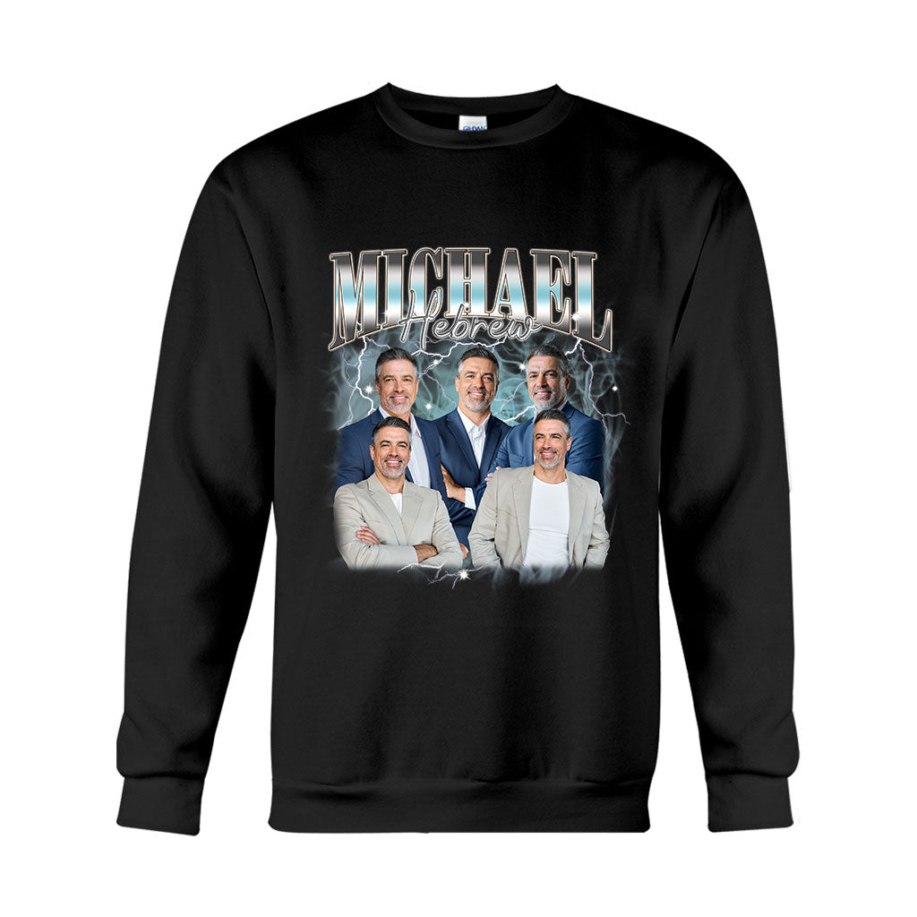 Texte et photos personnalisés - cadeau pour tous - T-shirt et sweat à capuche personnalisés