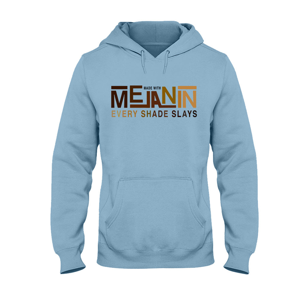 Fabriqué avec de la mélanine - T-shirt et sweat à capuche afro-américains