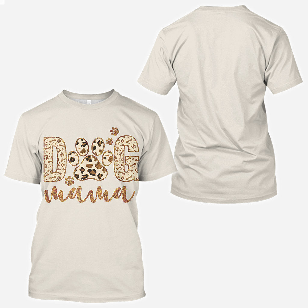 T-shirt personnalisé « Maman Chien » - T-shirt intégral pour chien