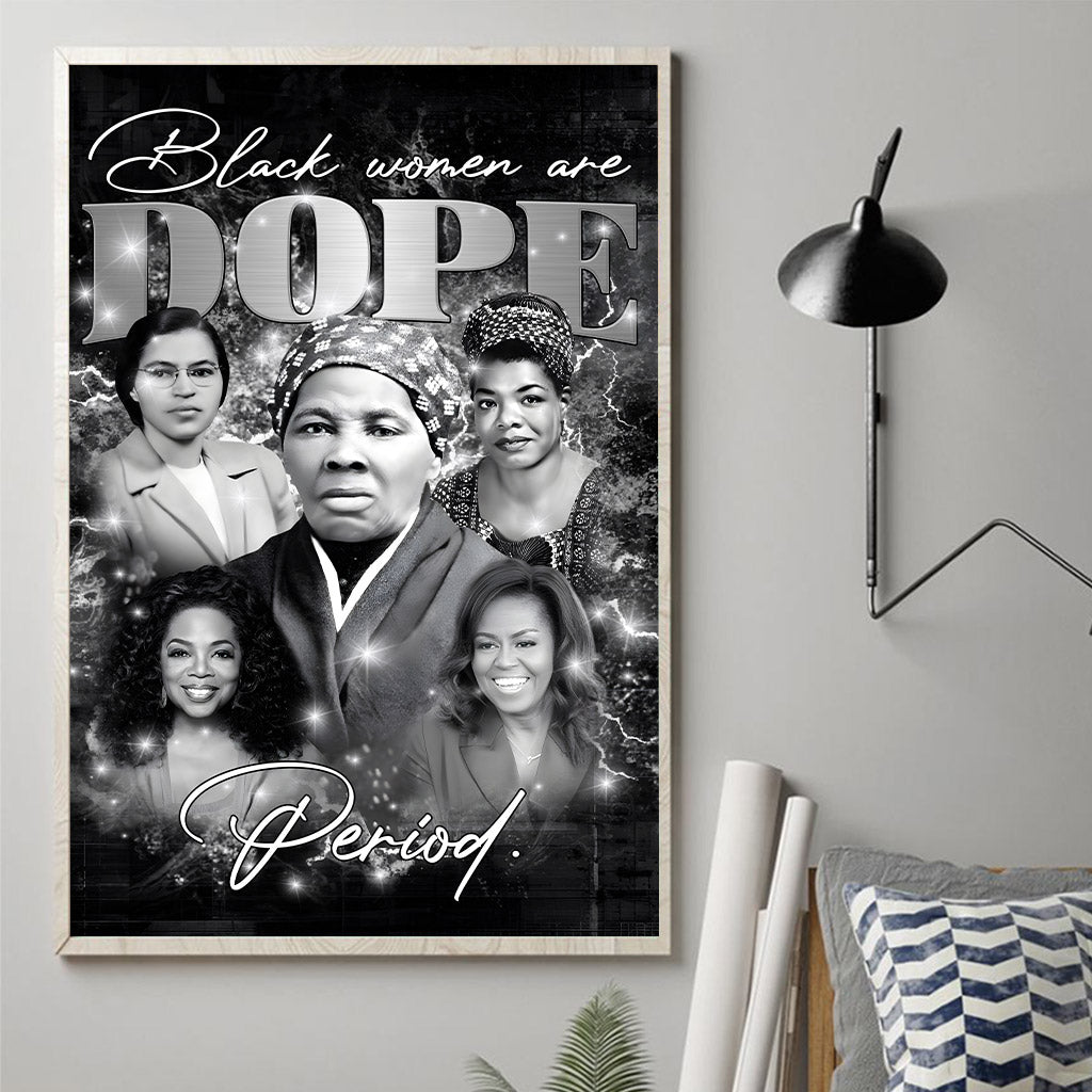 Les femmes noires sont géniales, point final. Histoire - Toile et affiche afro-américaines