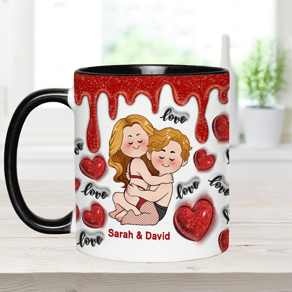 Je t'aime - Mug personnalisé pour couple