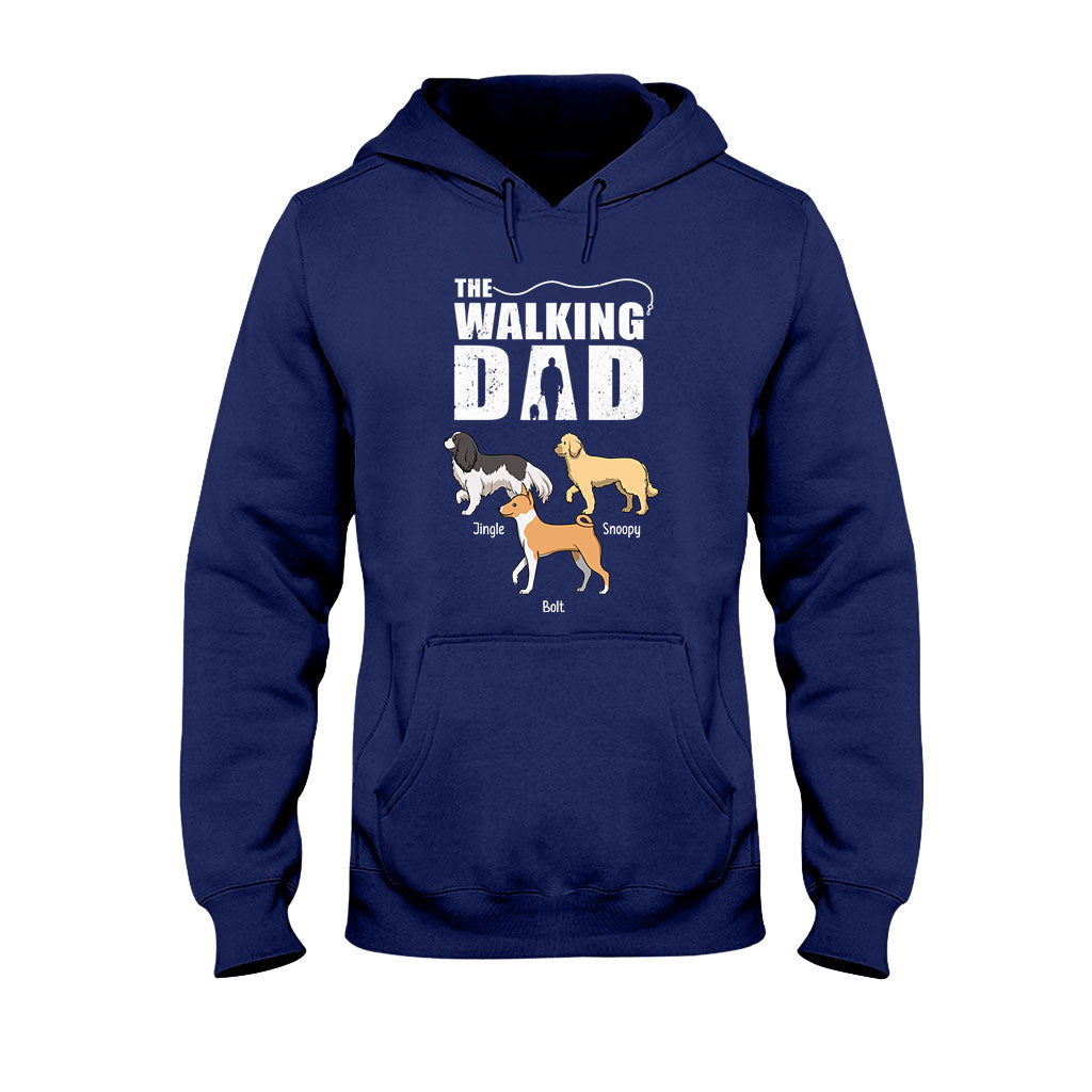 Le Papa qui marche - T-shirt et sweat à capuche personnalisés pour chien