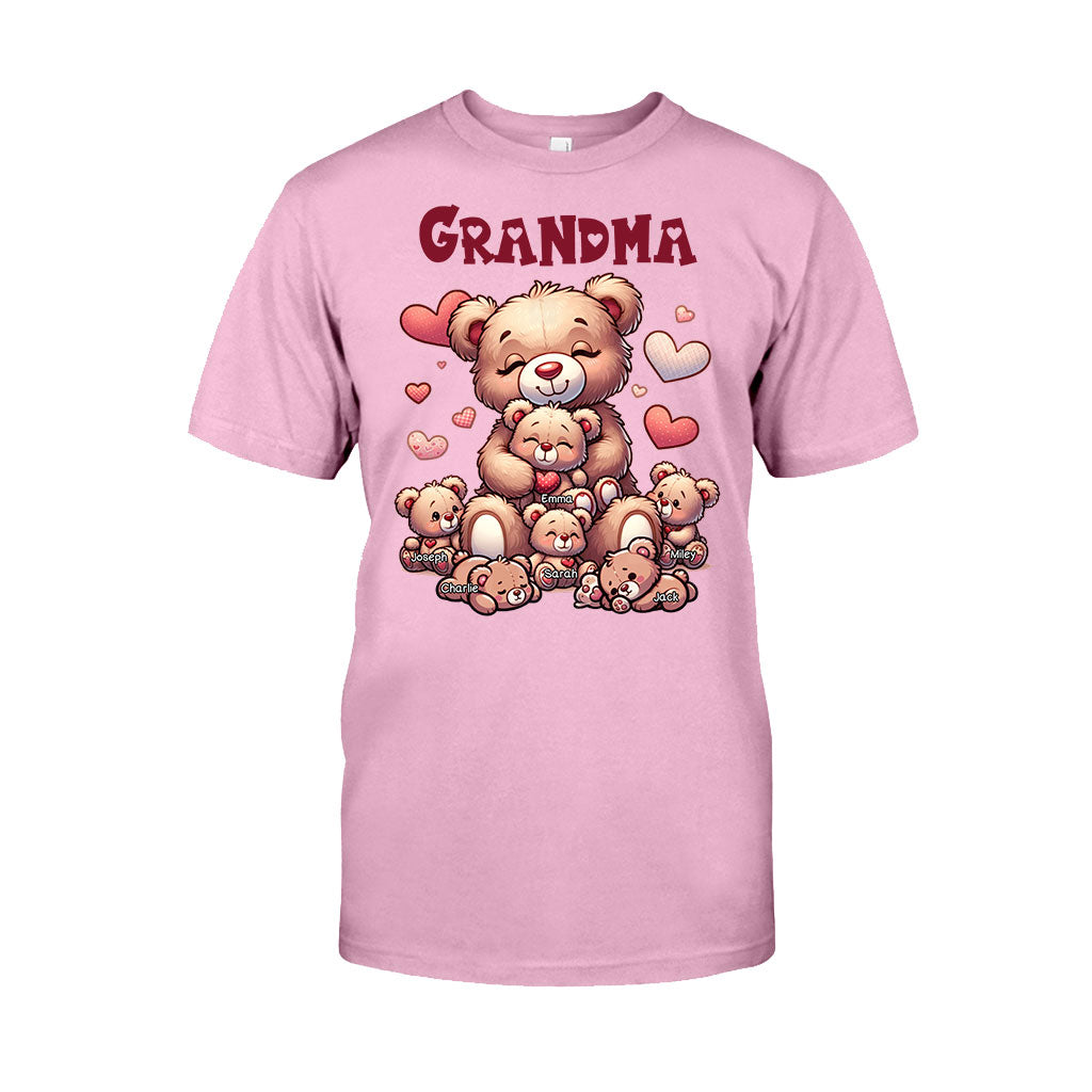 Grand-mère Ours - T-shirt et sweat à capuche personnalisés pour grand-mère