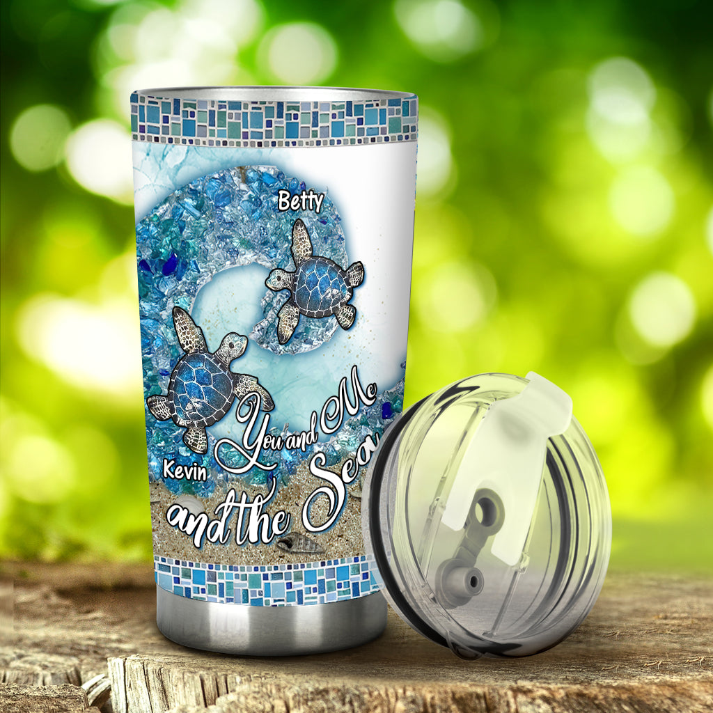 Verre de mer Tortue - Gobelet Tortue personnalisé