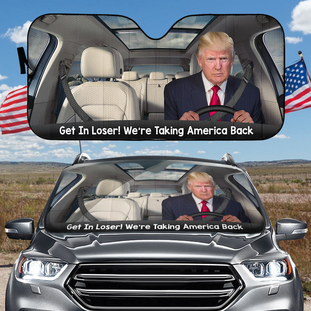 Monte, perdant ! - Pare-soleil de voiture