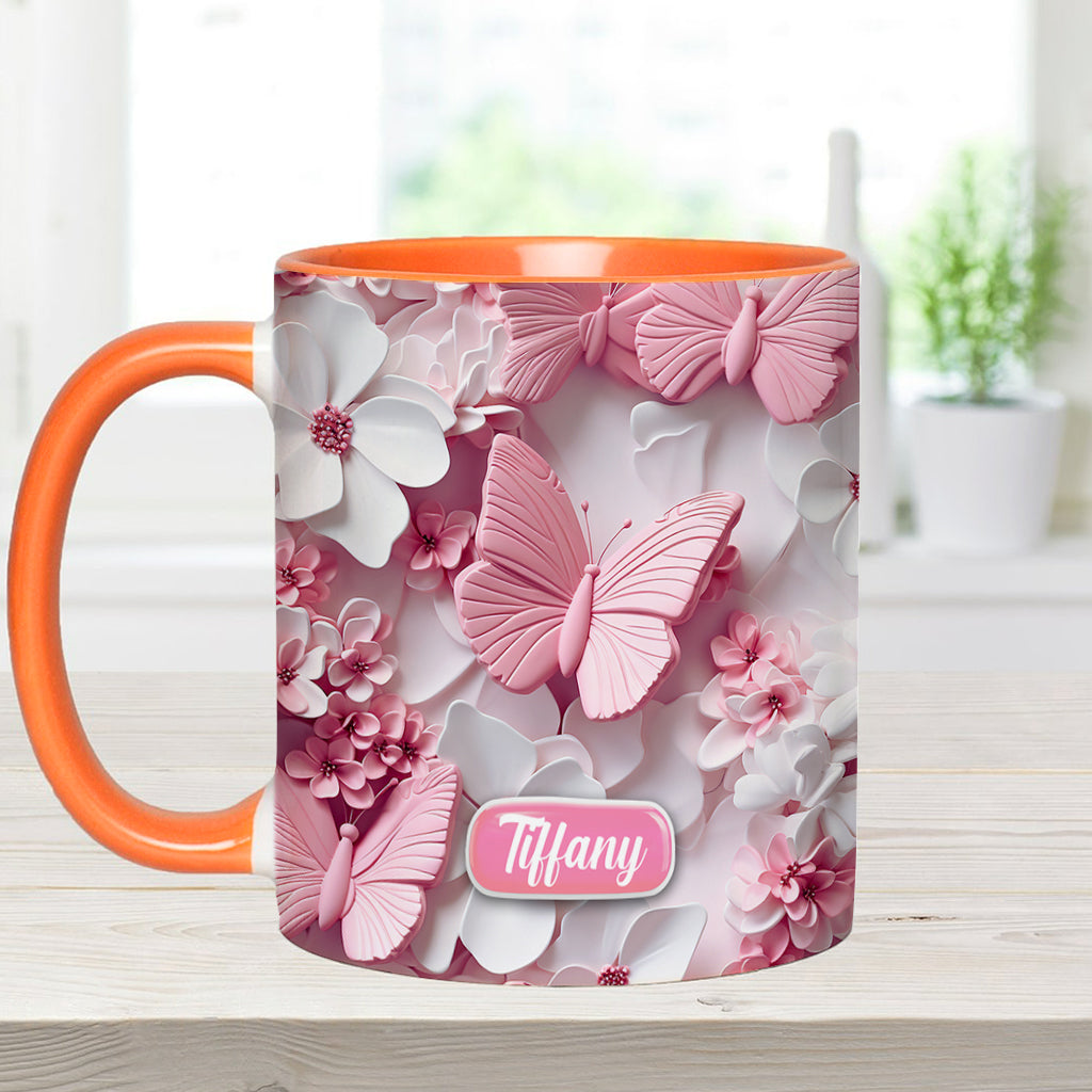Magnifiques papillons - Mug personnalisé à motif papillon