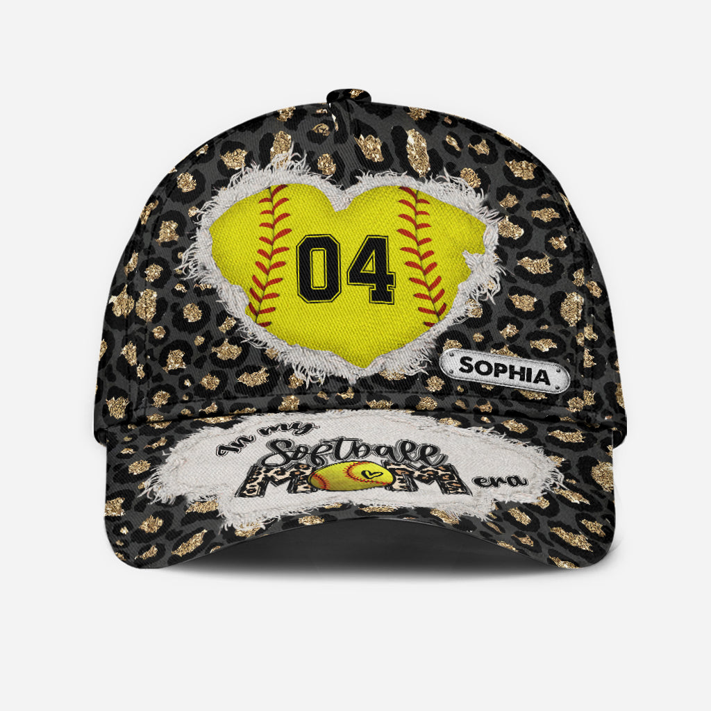 Casquette Softball Classic personnalisée « À l'époque de ma maman joueuse de softball »