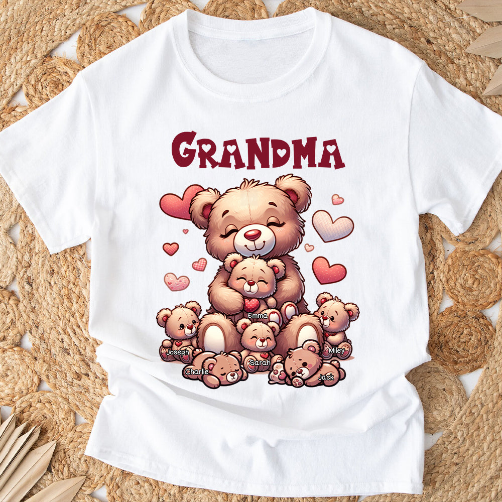 Grand-mère Ours - T-shirt et sweat à capuche personnalisés pour grand-mère