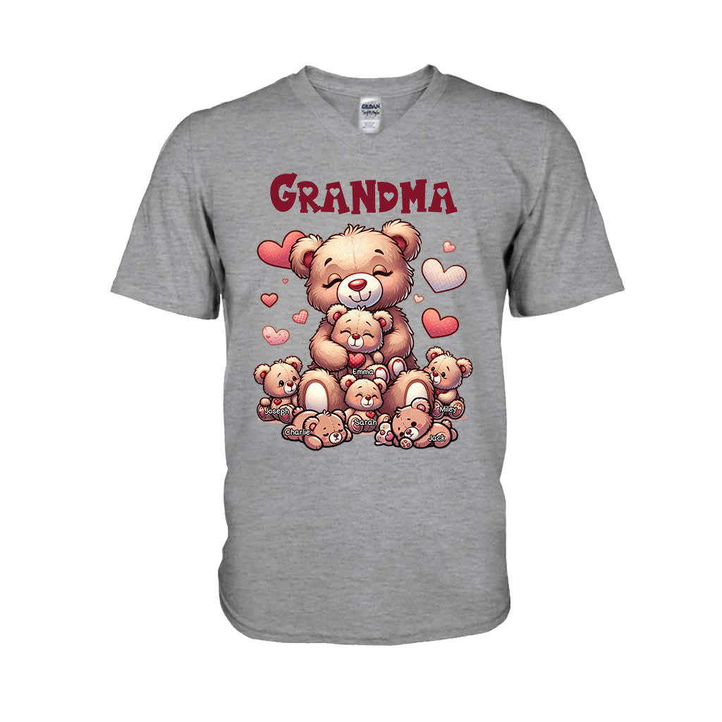 Grand-mère Ours - T-shirt et sweat à capuche personnalisés pour grand-mère