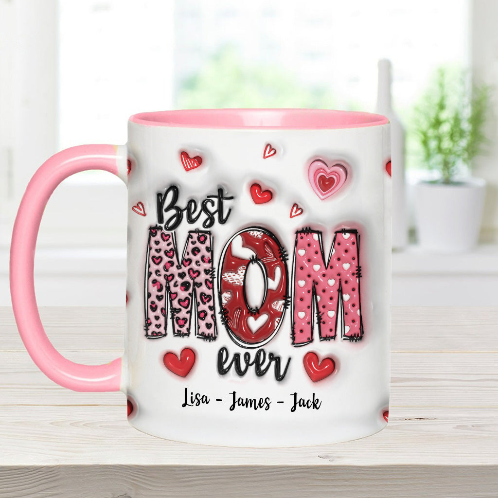 Meilleure maman du monde - Mug personnalisé « Maman »