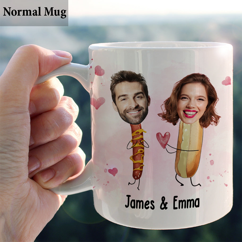 Tu es le seul pénis pour mon pain - Mug personnalisé pour couple