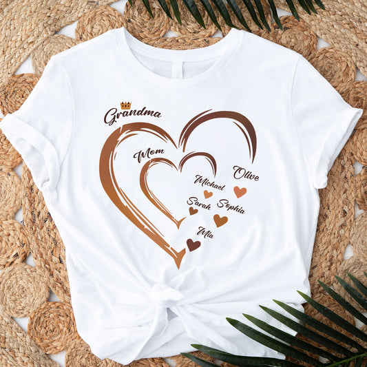 Le chéri de grand-mère - T-shirt et sweat à capuche afro-américains personnalisés