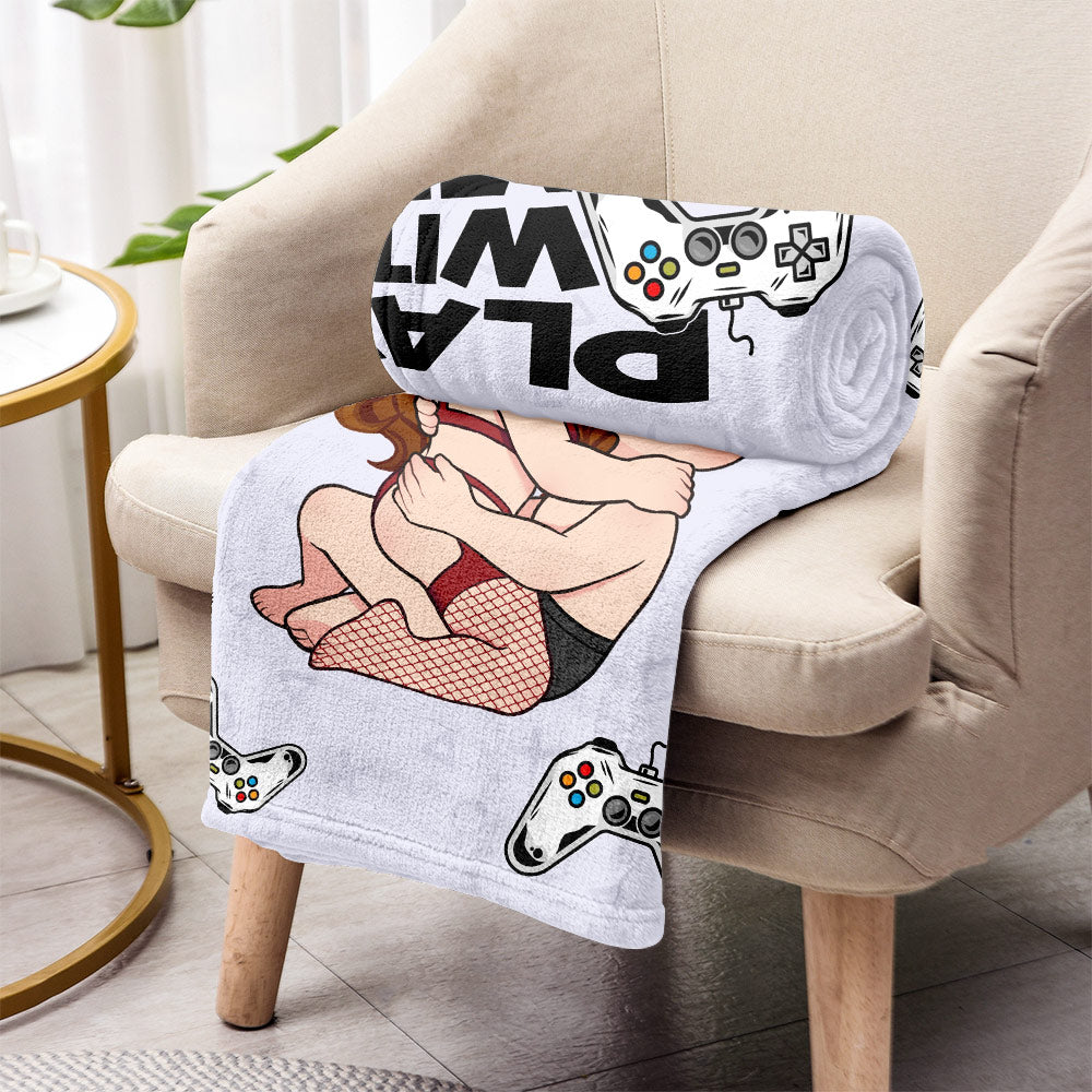 Joue avec moi - Couverture de jeu vidéo personnalisée