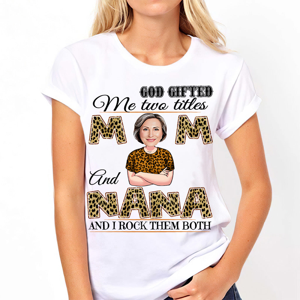 Maman et grand-mère - T-shirt et sweat à capuche personnalisés pour maman