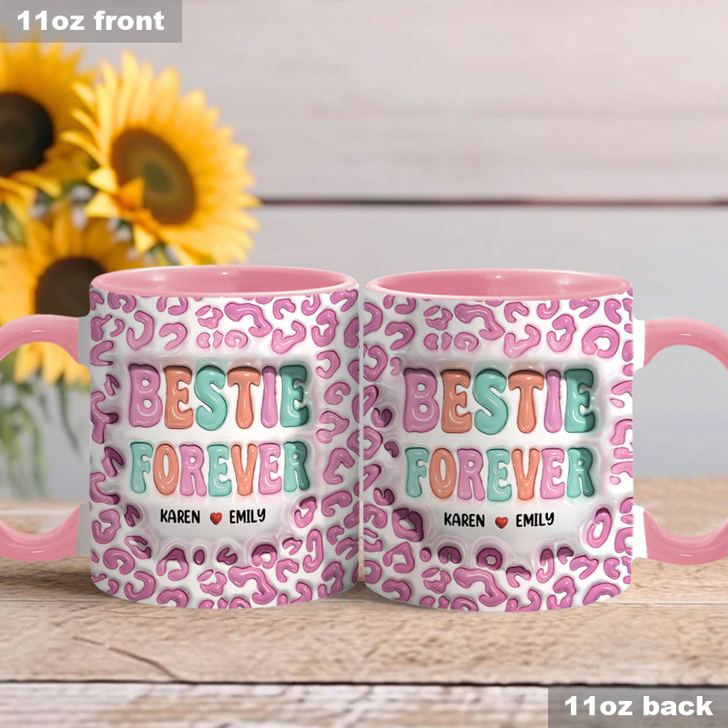 Meilleure amie pour toujours - Mug personnalisé « Meilleure amie pour toujours »