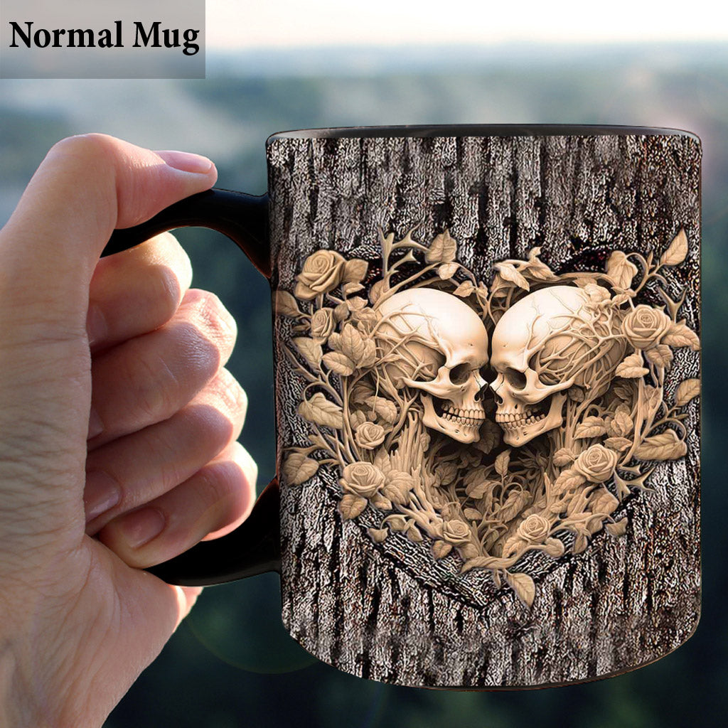 Jusqu'à ce que la mort nous sépare - Mug personnalisé pour couple