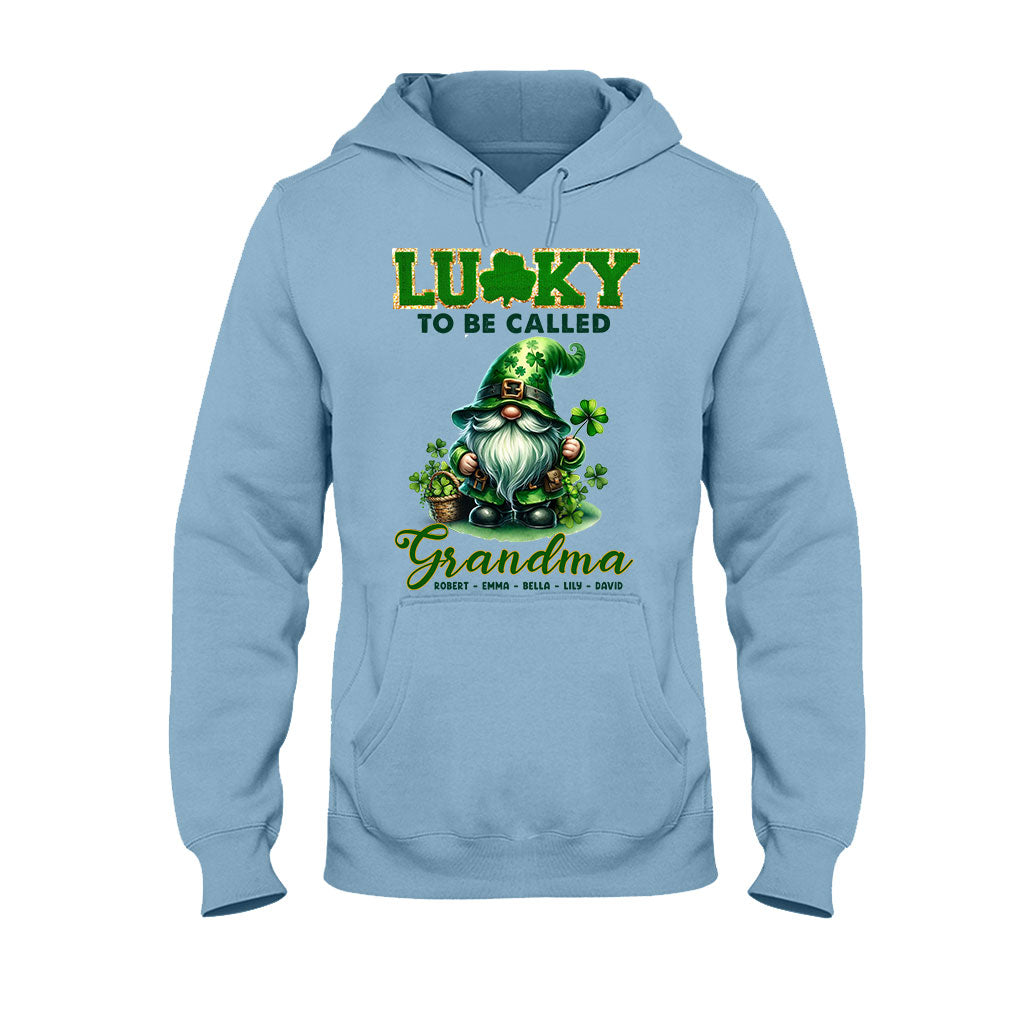 Lucky To Be Called Nana/ Mimi... - Personalized Grandma T-shirt And Hoodie
