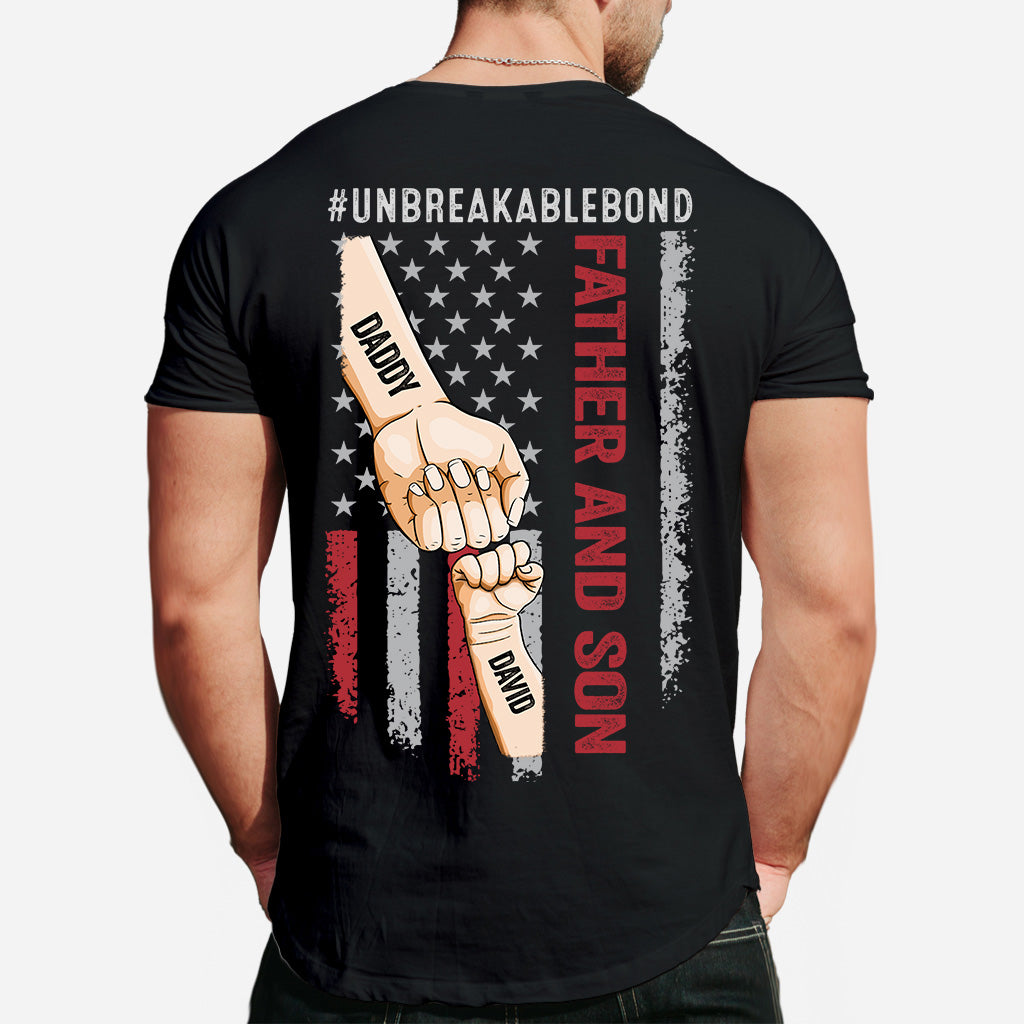 Père Fils Bon Incassable - T-shirt et sweat à capuche personnalisés pour papa