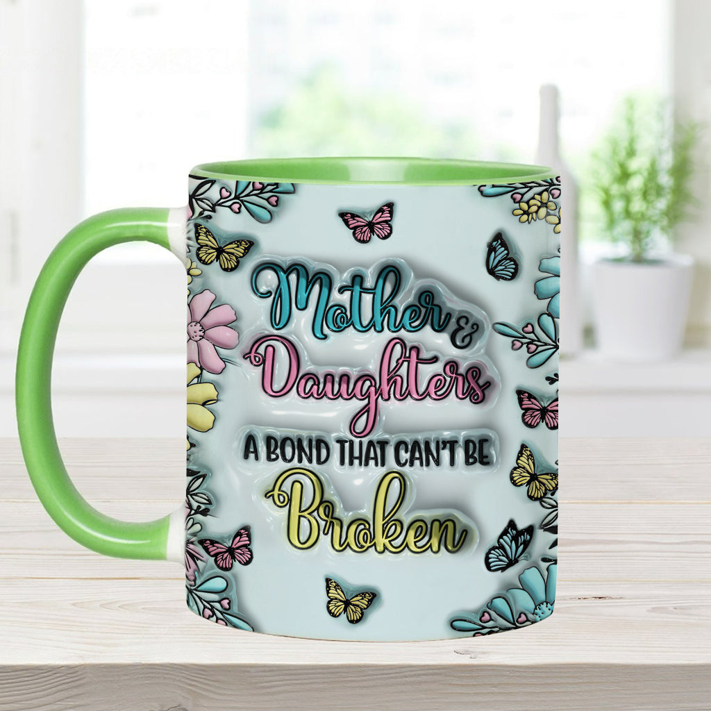 A Bond That Can't Be Broken - Personalized Mother Accent Mug