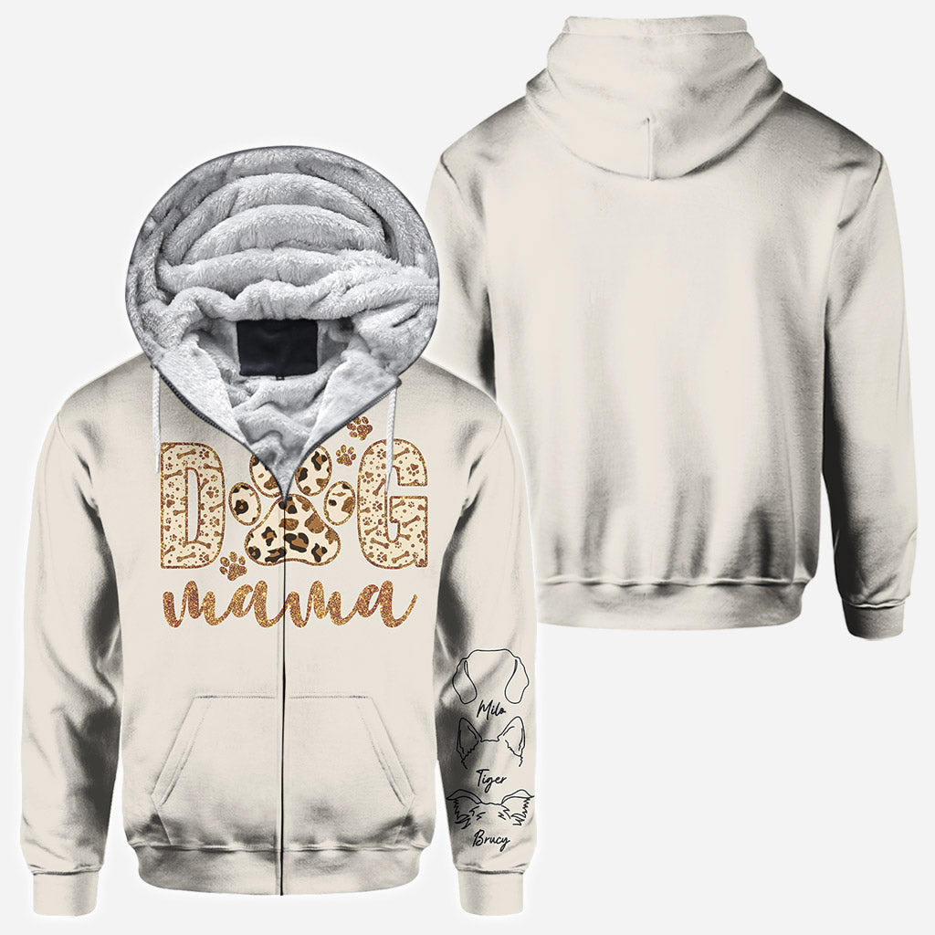 T-shirt personnalisé « Maman Chien » - T-shirt intégral pour chien