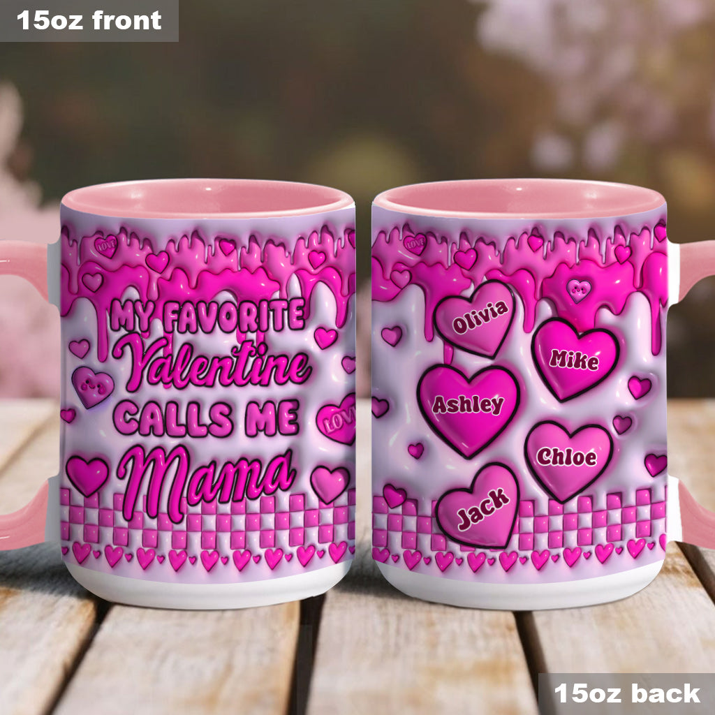 Mon Valentin m'appelle Maman - Mug personnalisé pour maman
