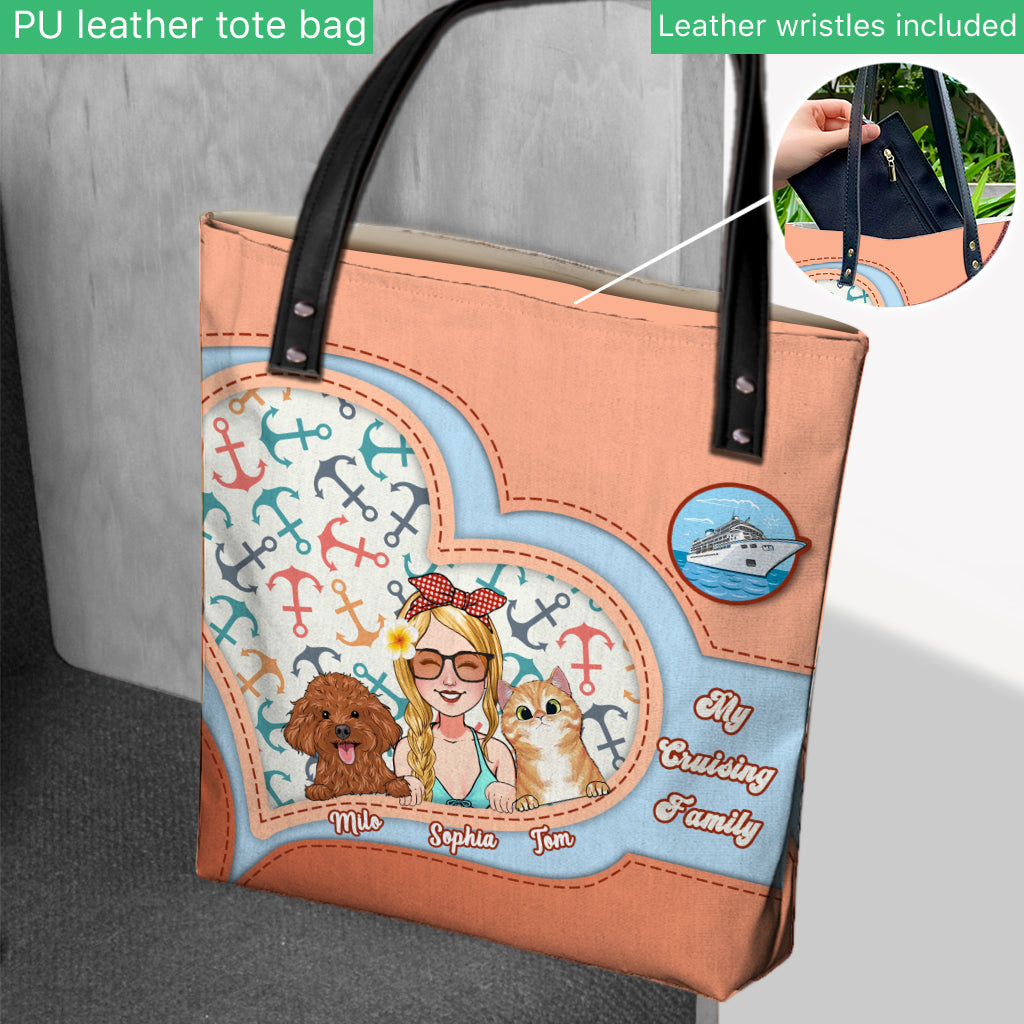 Ma vie en croisière - Sac fourre-tout de croisière personnalisé