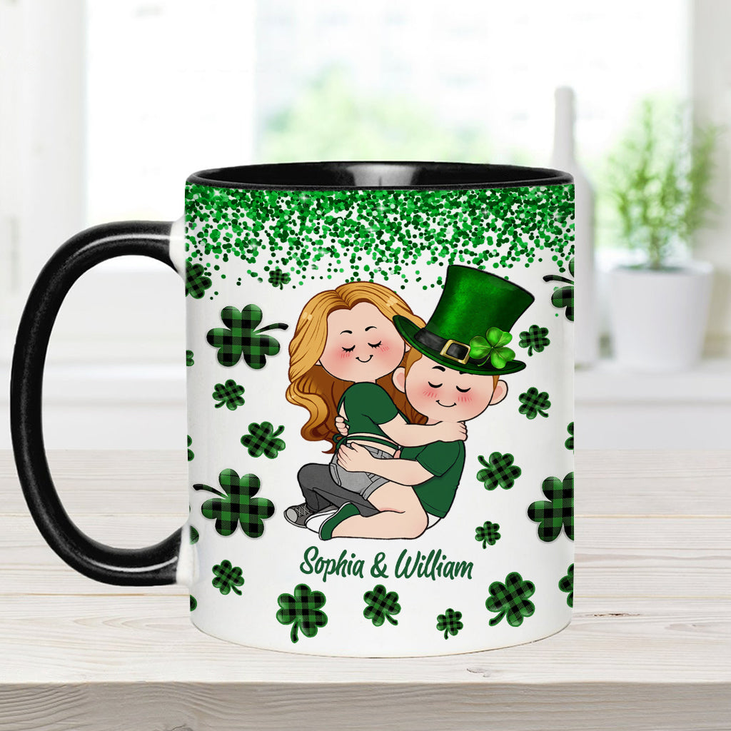 Tu es mon porte-bonheur - Mug personnalisé pour couple